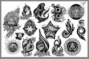 aquarius tattoo idea