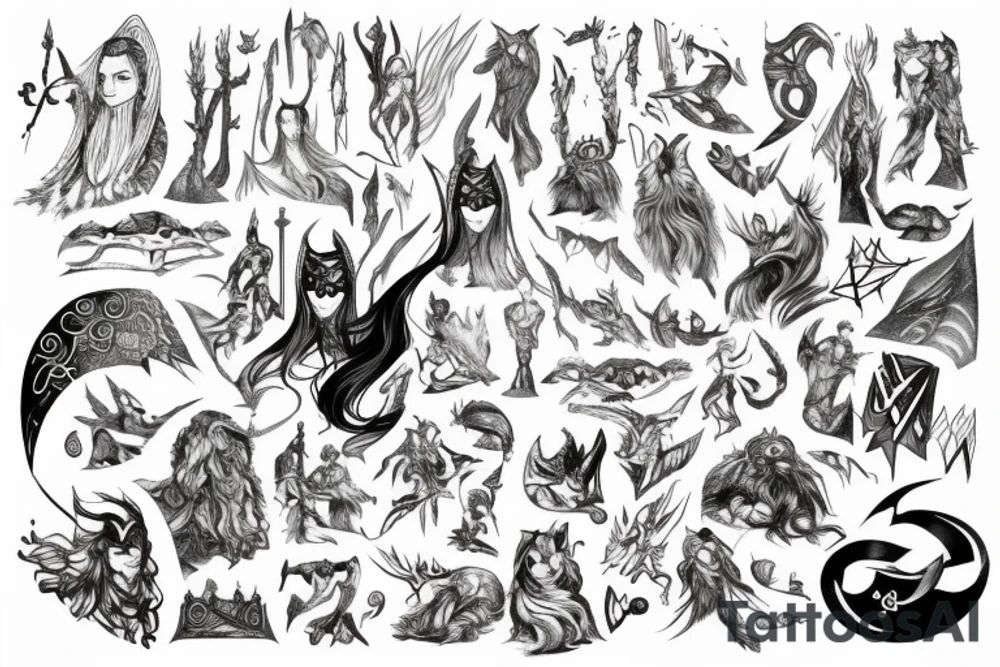 Norse mythology tattoo idea