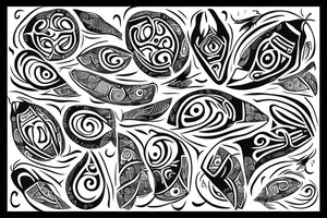 cucumber tattoo idea