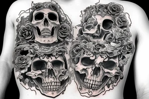 Memento mori , uroboros tattoo idea