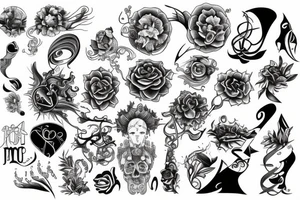 Intentional and flow tattoo idea