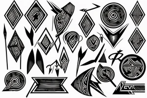 Arrow tattoo idea