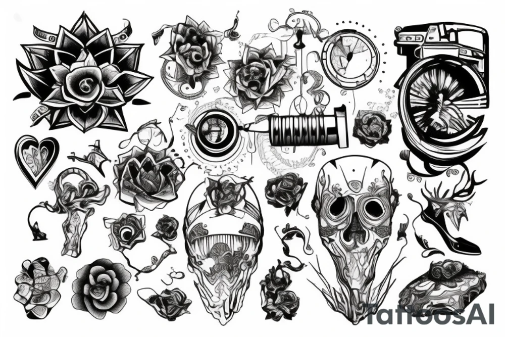 technology related tattoo idea