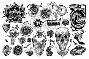 technology related tattoo idea