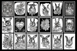 Holland lop tattoo idea