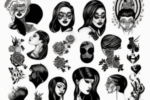 Self resemblance, confidence, power tattoo idea