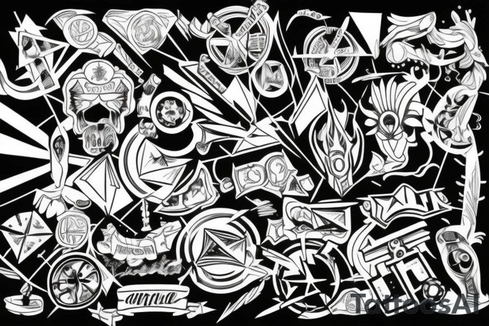 power, control, unstoppable tattoo idea