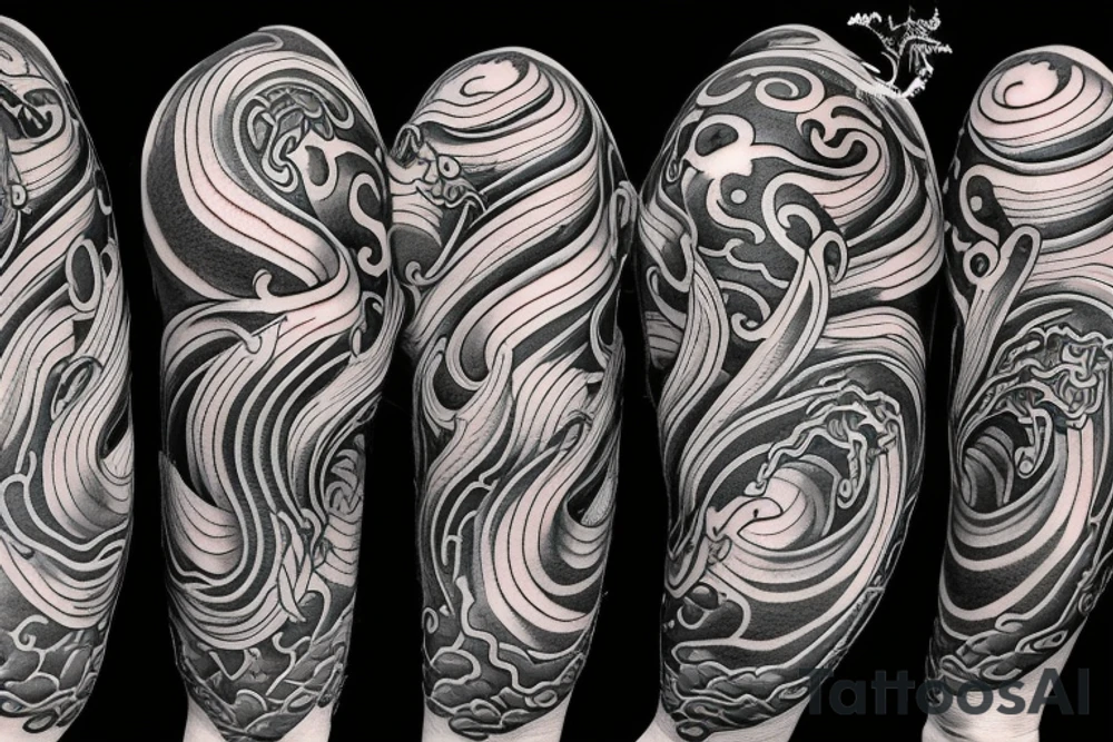 dragon
wave
semicolon tattoo idea