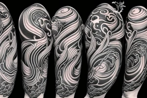 dragon
wave
semicolon tattoo idea