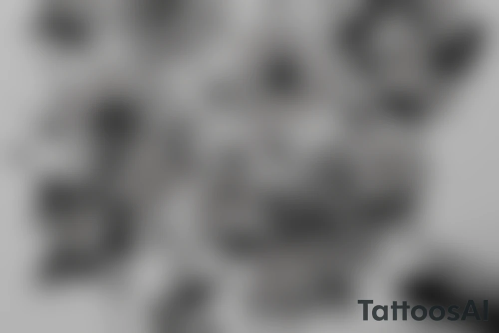 Movie léon drawing Mathilda flower tattoo idea