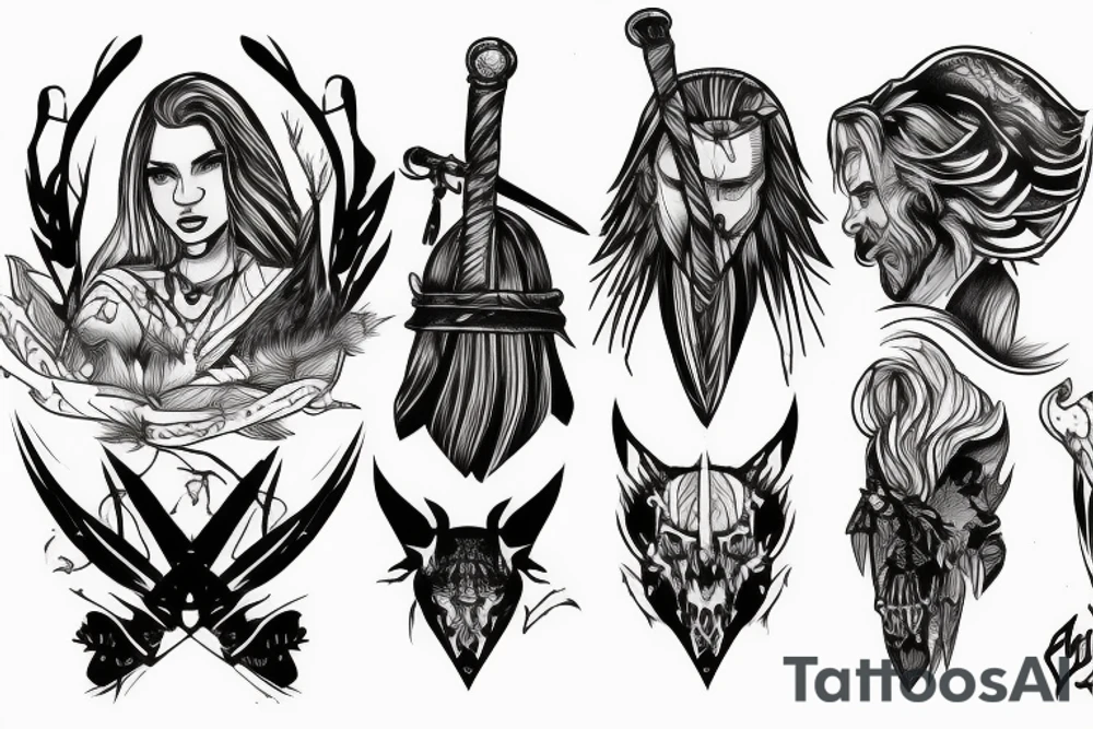 Witcher tattoo idea