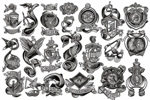 scales of justice tattoo idea