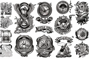 scales of justice tattoo idea