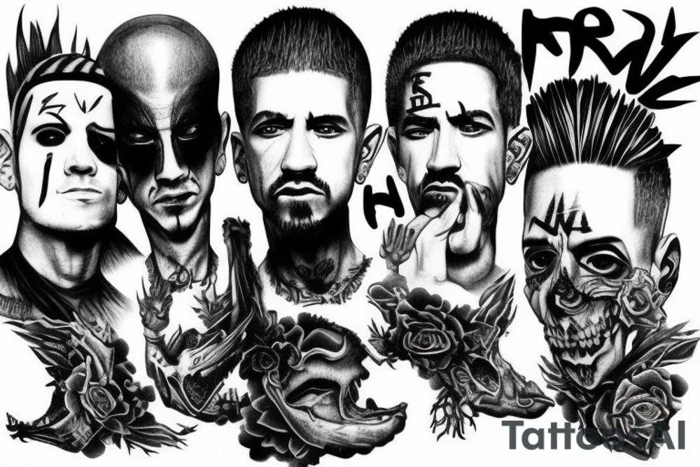 hybrid theory, linkin park tattoo idea