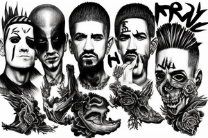 hybrid theory, linkin park tattoo idea