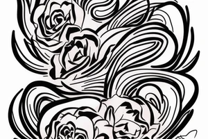 tattoo for a female on the forearm, boha style tattoo idea
