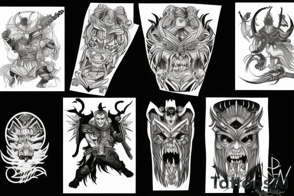 berserker tattoo idea