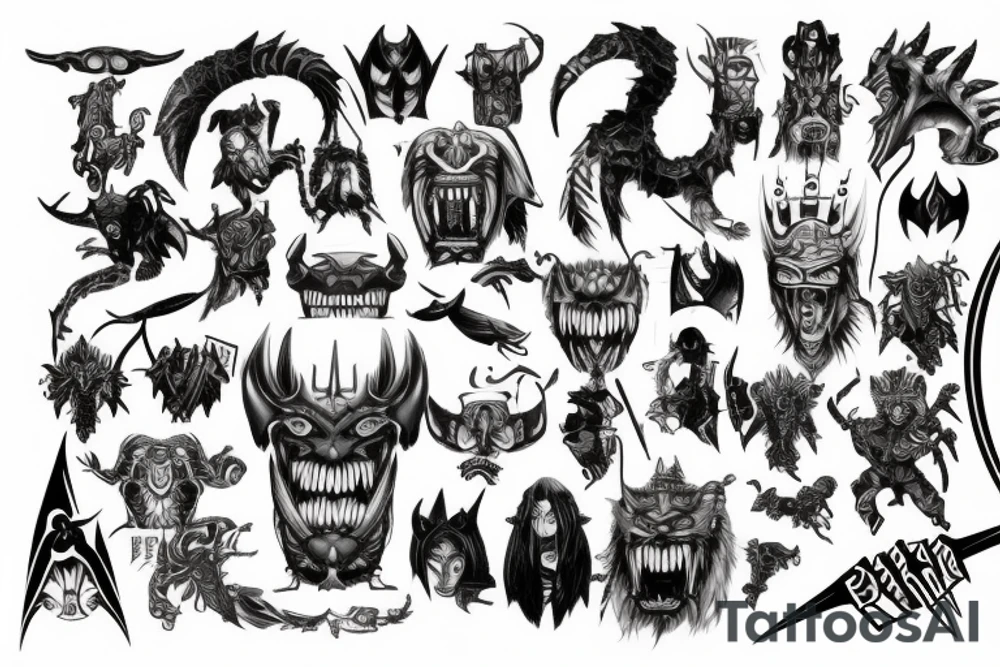 berserker tattoo idea