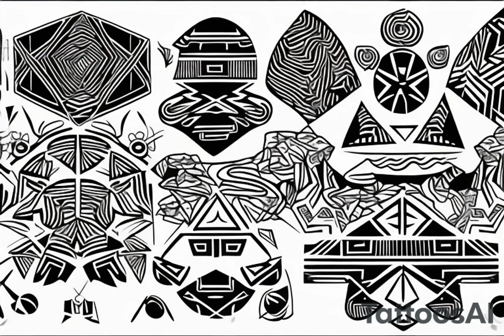 Mapuche tattoo idea