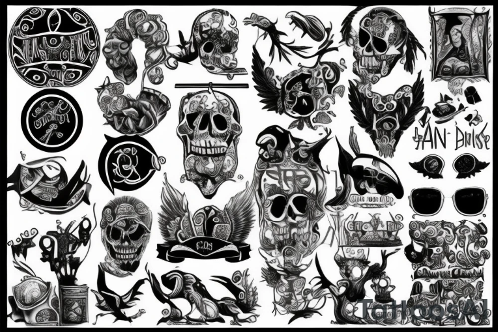 No alcohool tattoo idea