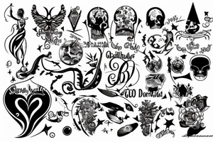 Subliminal message about god tattoo idea