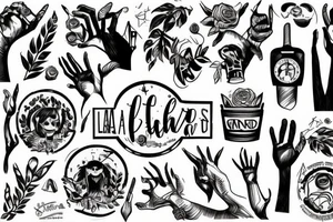 Un enfant avec la terre entre les mains et ne sait pas où la mettre tattoo idea