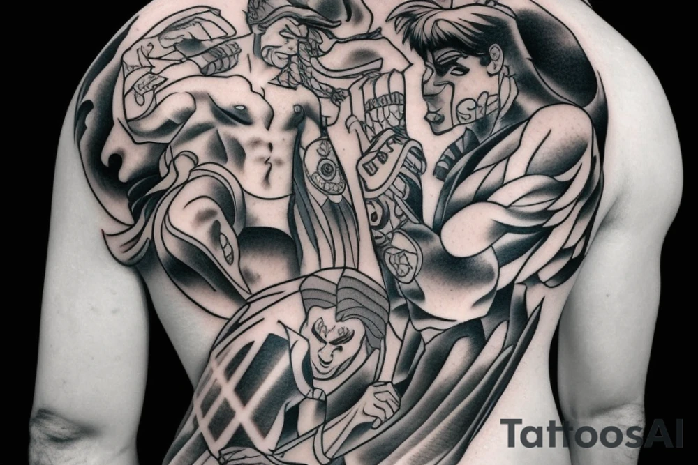 Titans from hercules animated movie tattoo idea