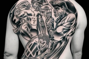 Titans from hercules animated movie tattoo idea
