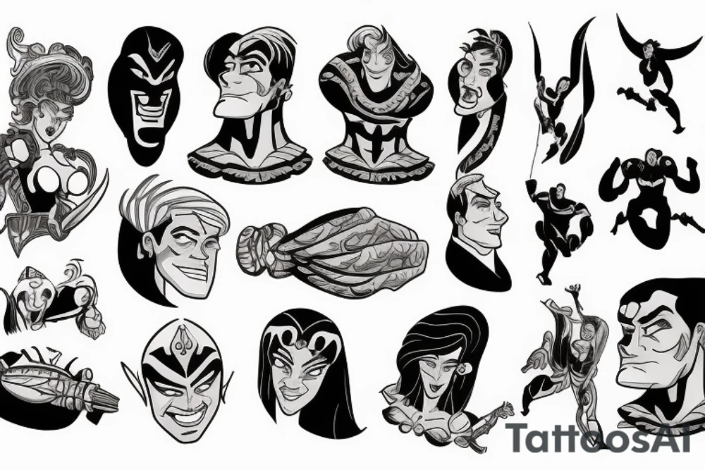 Titans from hercules animated movie tattoo idea