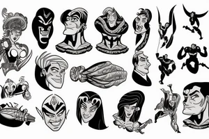 Titans from hercules animated movie tattoo idea