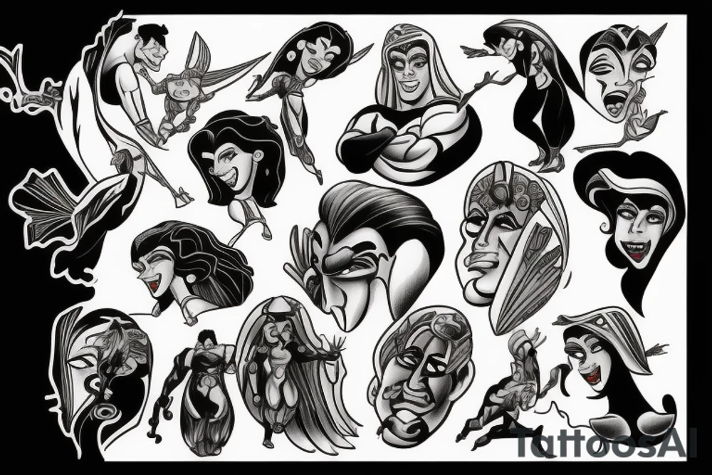 Titans from hercules animated movie tattoo idea