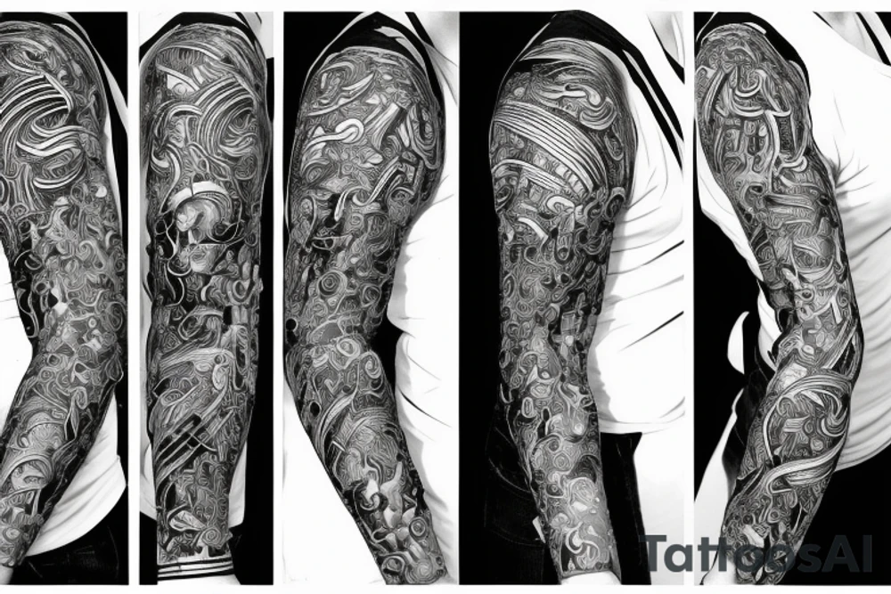 Centipede wrapped around an arm tattoo idea