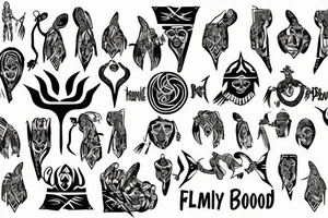 Family Isn't Always Blood tattoo idea