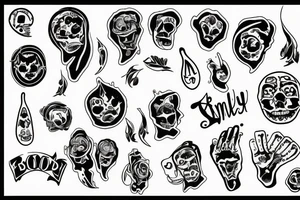 Family Isn't Always Blood tattoo idea