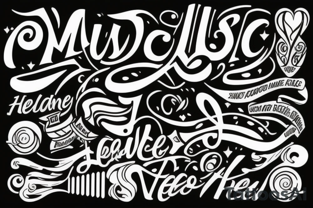 Music Heals tattoo idea