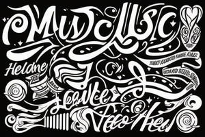 Music Heals tattoo idea