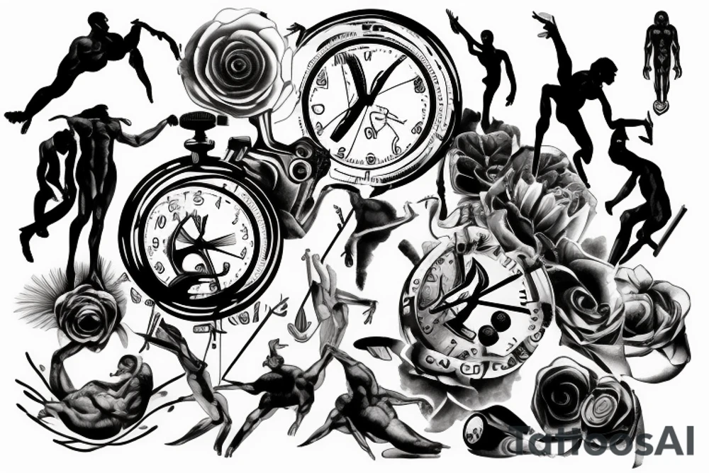 The creation of man, Intelligence, Time, Cinematography Arm tattoo idea