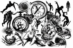 The creation of man, Intelligence, Time, Cinematography Arm tattoo idea