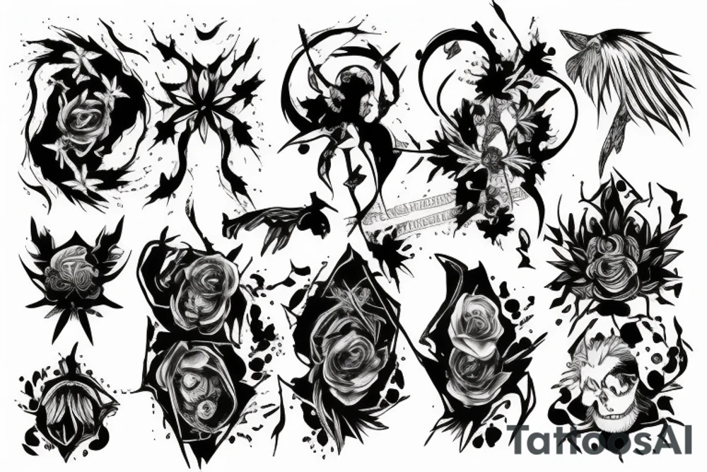 neliel bleach tattoo idea