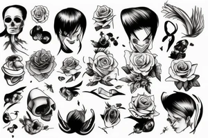 Lonely character tattoo idea