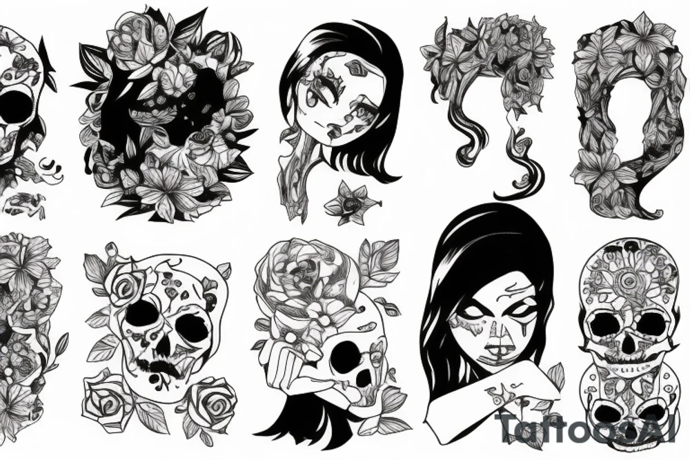 Lonely human tattoo idea