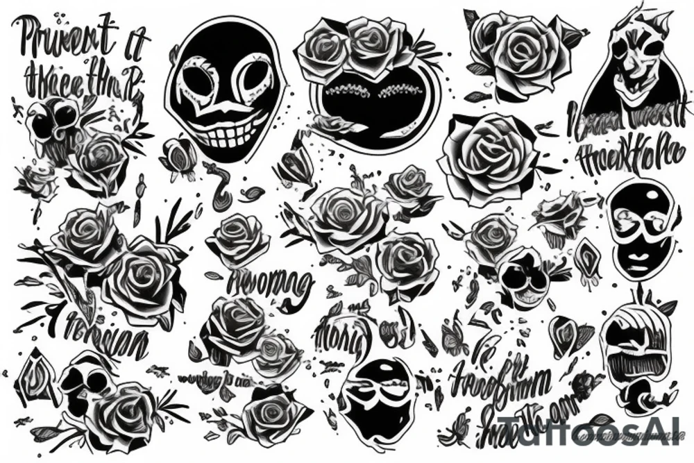 self improvment, trust the precess, feeling alone tattoo idea