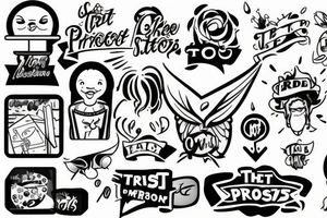 trust the process tattoo idea
