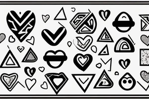 two poops in love tattoo idea