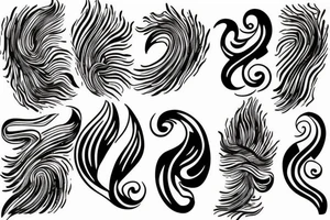 wave tattoo idea