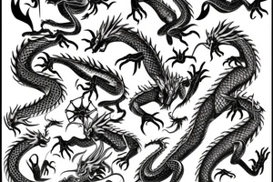 Dragon guards tattoo idea