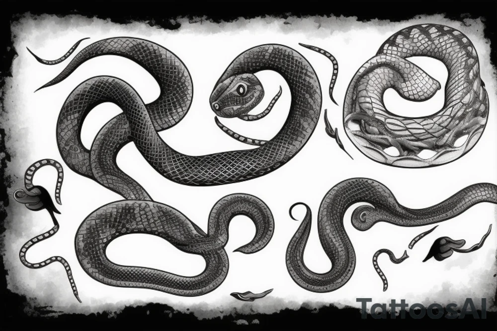 Snake tattoo idea