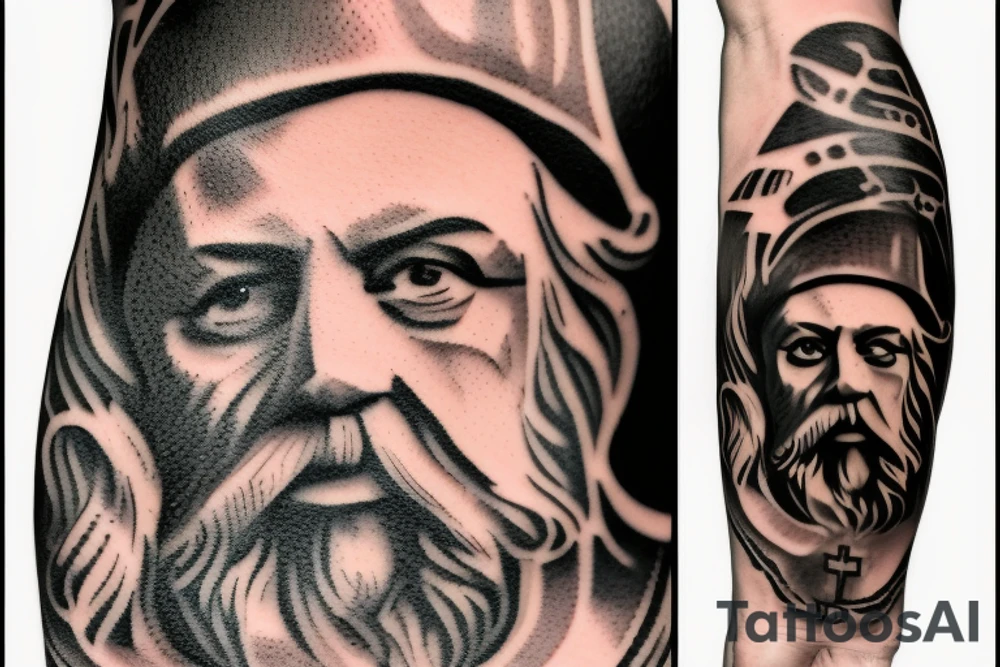 Use Winston as a name with jesus tattoo idea