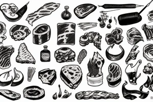 Meat is murder tattoo idea