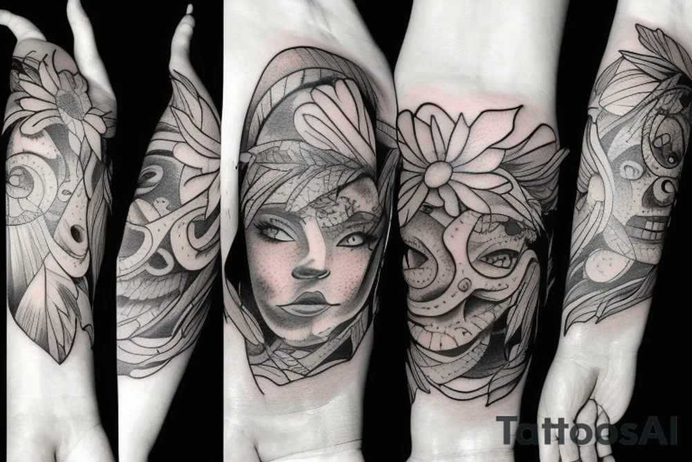 Sunrise tattoo idea